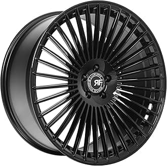 Road Force RF35-20 Inch Wheels (Set of 4 Rims) - Gloss Black Finish - Fits Most Sedans, Coupes, and SUVs - Concave Wheels
