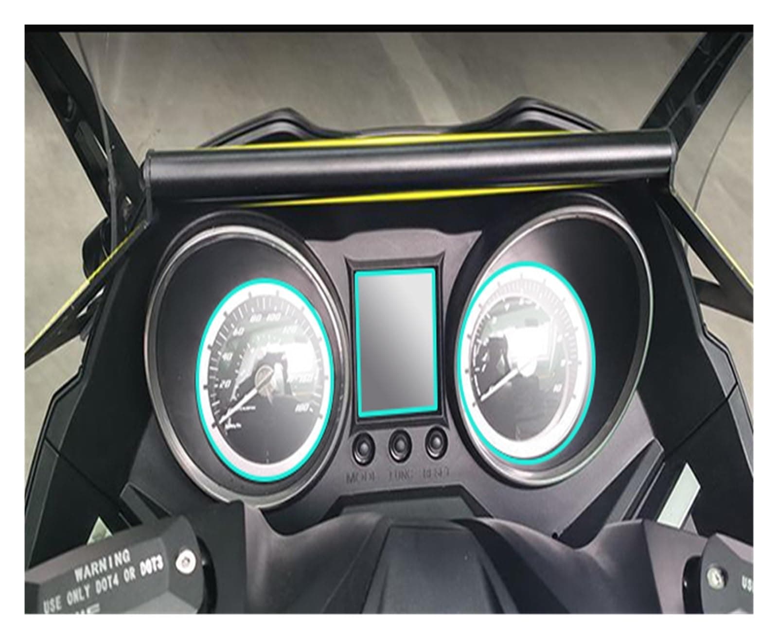 MESAY Screen Odometer Dashboard Protector FOR Ariic Lk250t Like 250 Motorcycle Scratch Cluster Protection Instrument Fi&lm Screen Dashboard (Color : 1 SET)