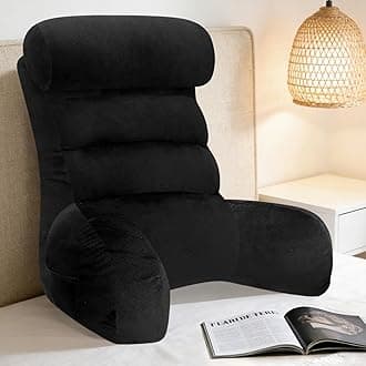 Back Pillow for Bed Sitting Up, Reading Pillow, Extra Large Arm Pillows for Adults for Back Support,Bed Pillow for Sitting up for Watching TV/Gaming/Relaxing