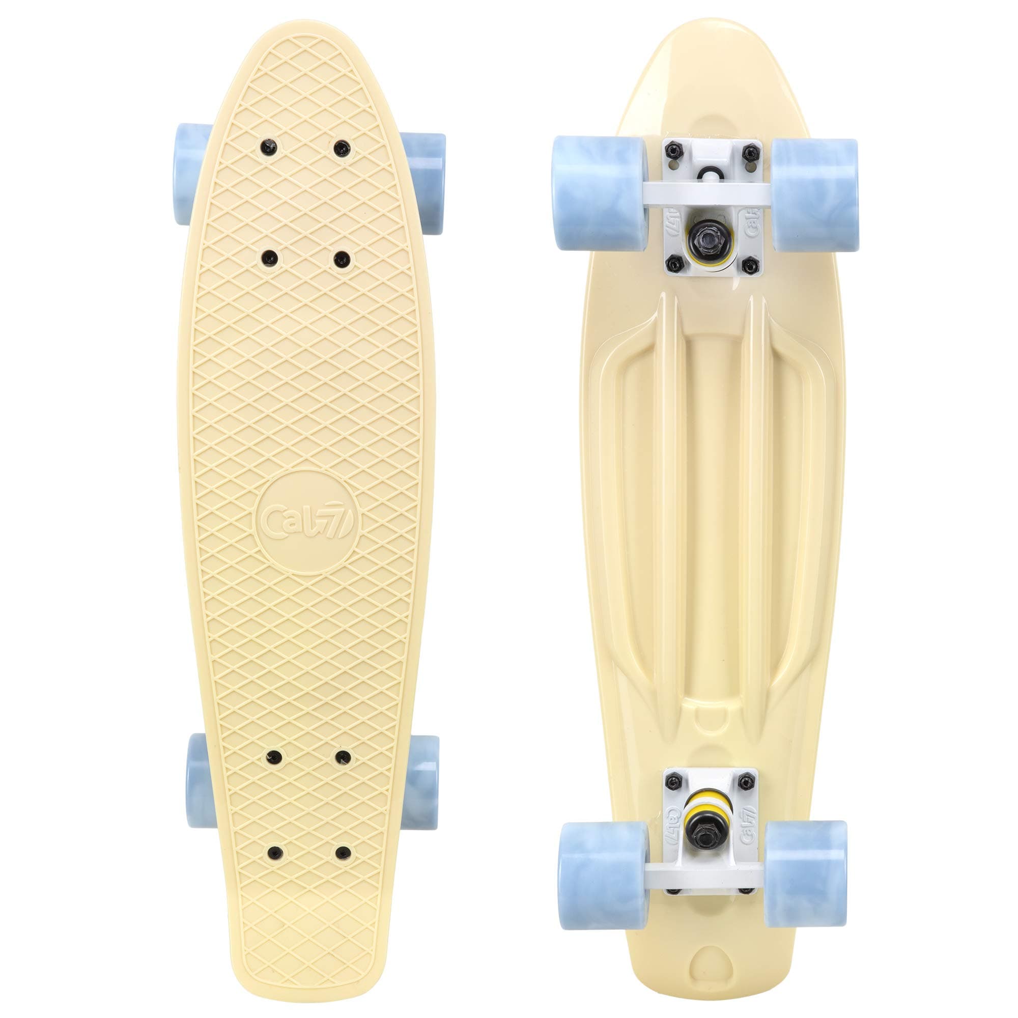 Cal 7 22" Complete Mini Cruiser Plastic Skateboard