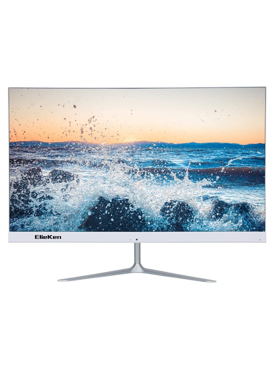 ElieKen 23.8 inch All in One Desktop Computer, ‎Intel Core i5-3210M Processor, 8 GB RAM, 256 GB SSD, Windows10 Pro ‎Frosted White Y238B-I5-3GEN