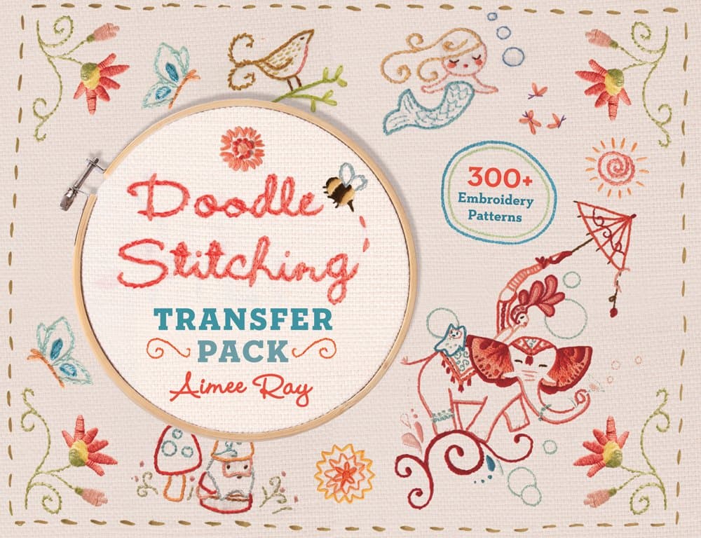 Doodle Stitching Transfer Pack: 300+ Embroidery Patterns