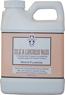 Le Blanc® White Flowers Silk & Lingerie Wash – Luxury Laundry Cleanser for Delicates- 16oz. (1 pack)