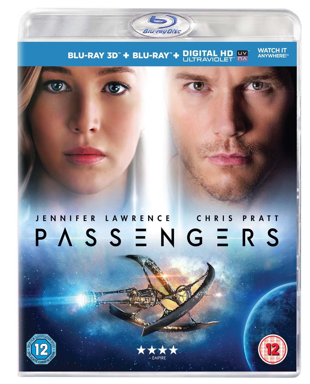 Passengers [Blu-ray] [Region B] [2016]