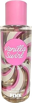 Pink Vanilla Swirl Scented Mist Frosted Vanilla x Sugar Crystals 8.4 Ounce Spray