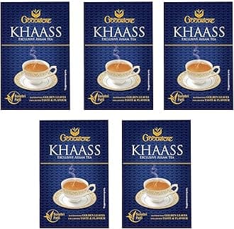GOODRICKE Khaass Assam Tea - 250 gm, (Pack Of 5) | 100% Natural Loose Leaves | Milk Tea with Richer Taste & Flavour | Iresistible Aroma | Sweet Lasting Aftertaste