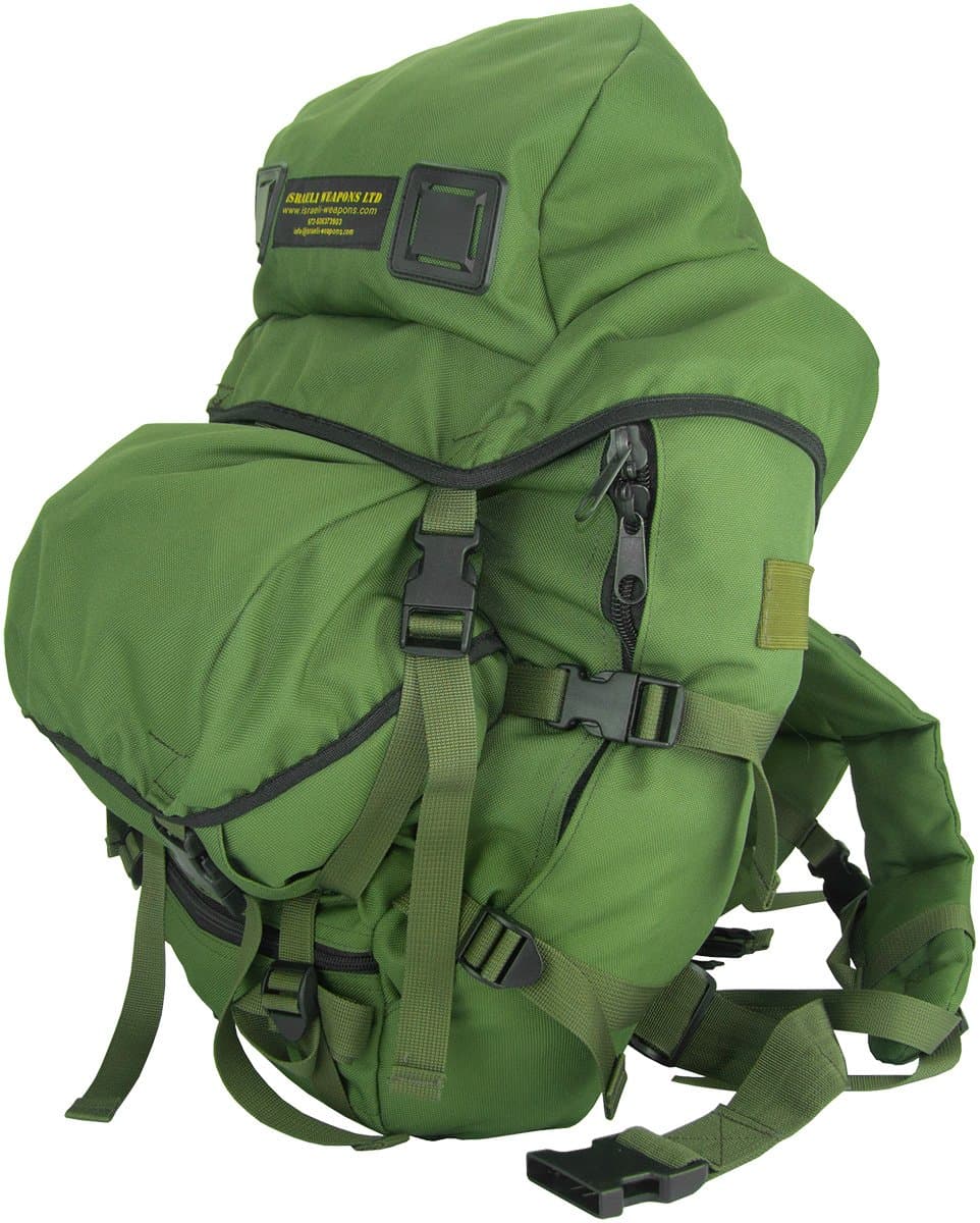 ISRAELI WEAPONS LTD. Official IDF Tactical Military Commando Backpack, Assault Bag & Pack