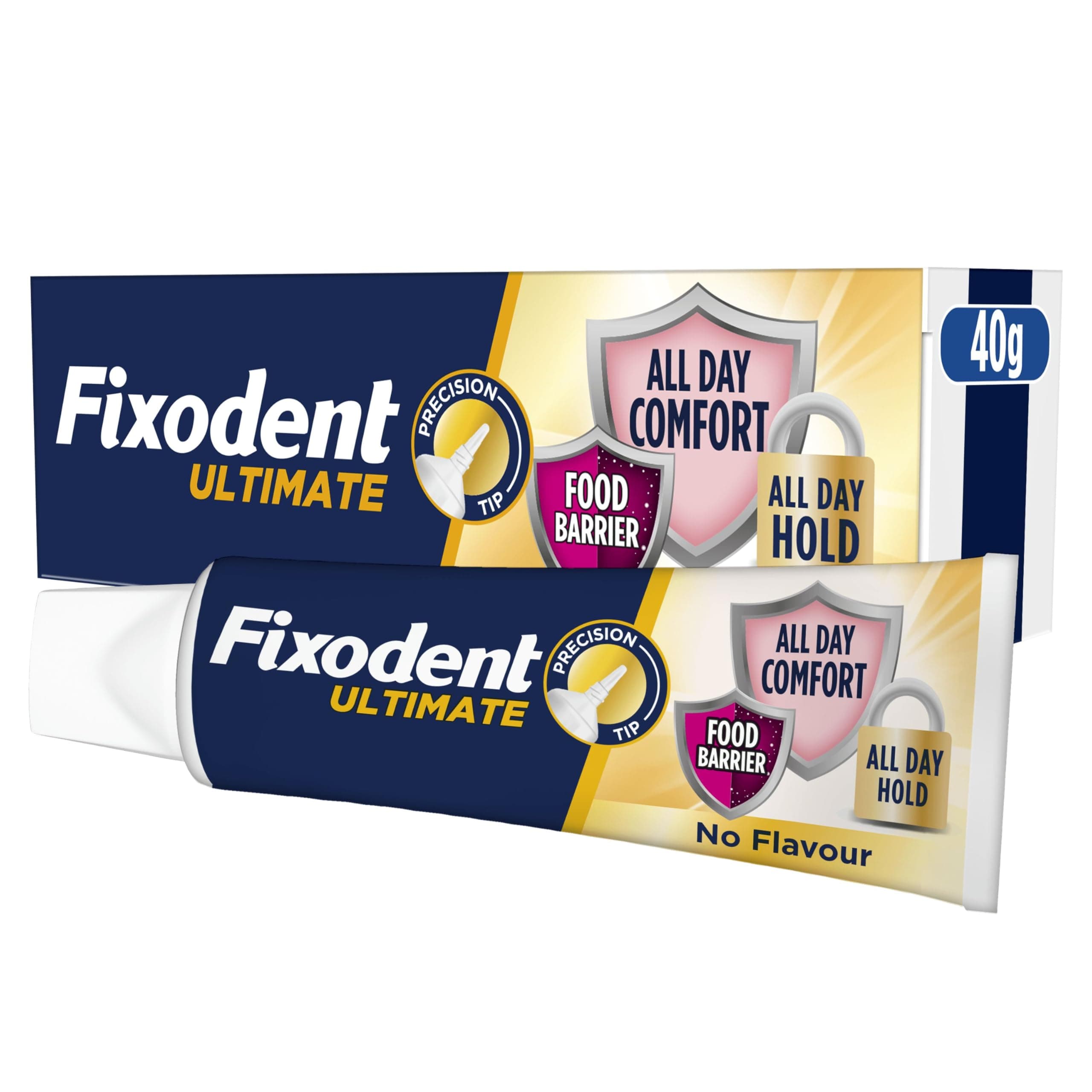Ultimate Denture Adhesive, Flavour Free 40g