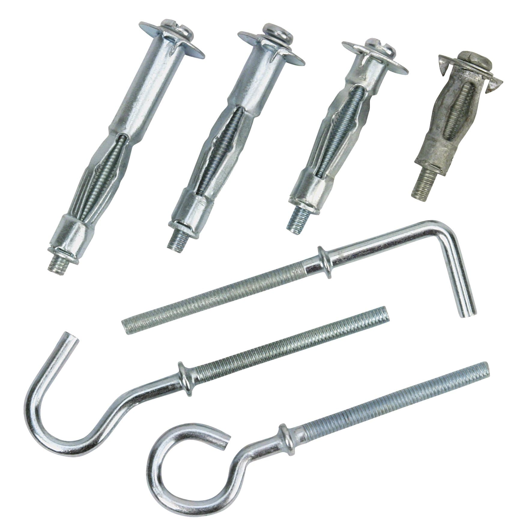 Cogex11597 Hollow Wall Plugs with Hook, 45 Pieces