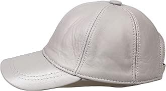 Genuine Leather Unisex Baseball Cap