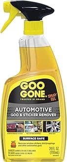 Automotive Cleaner - 24 Ounce - Bumper Stickers, Gum, Bird Droppings, Tree Sap, Spray Paint, Brake Dust and Asphalt