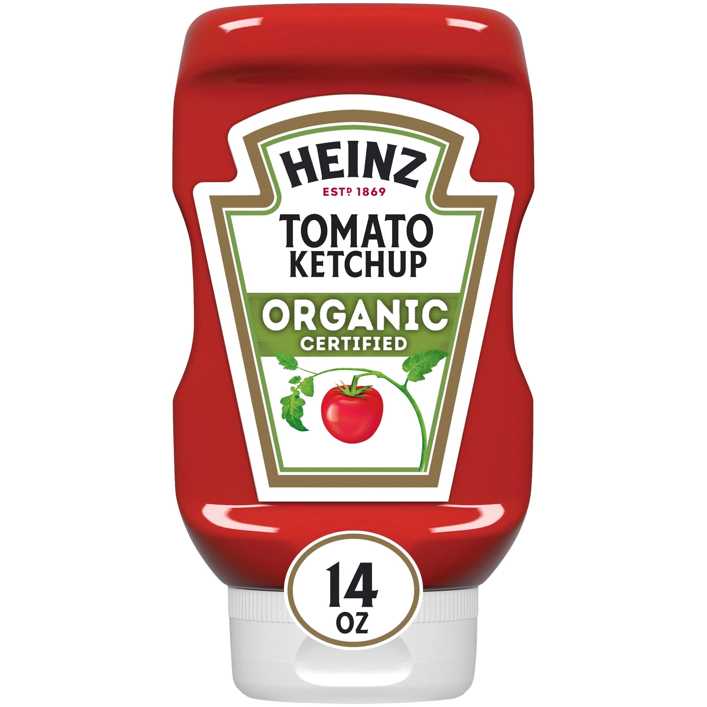 Organic Tomato Ketchup, 14 oz Bottle