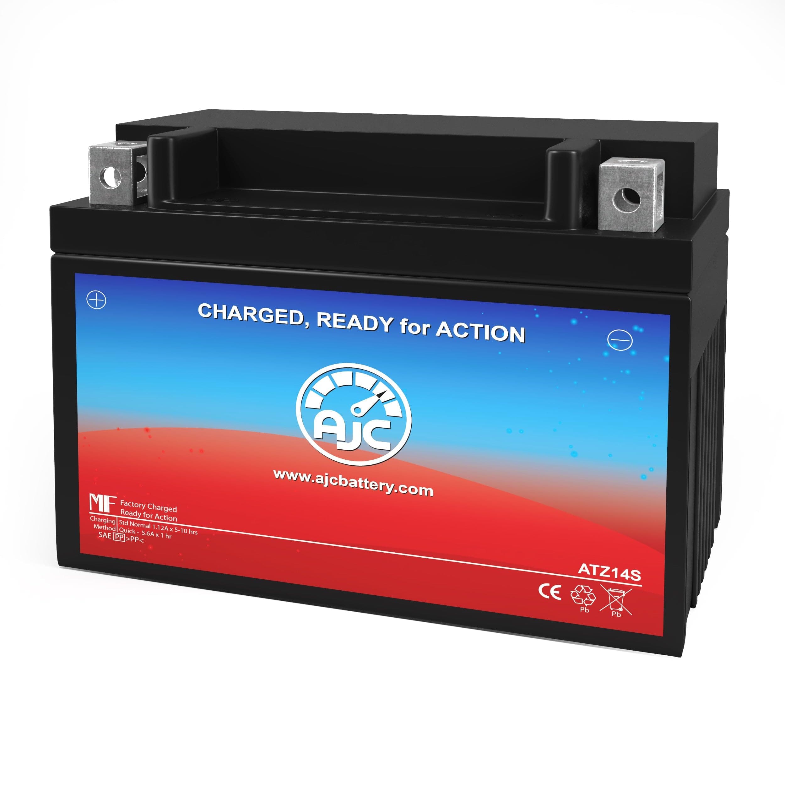 AJC ATZ14S Powersports Battery