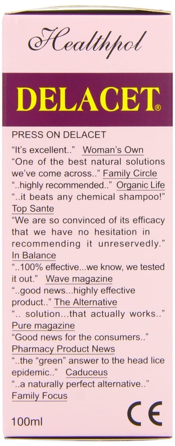 Delacet Head Lice Repellant 100Ml