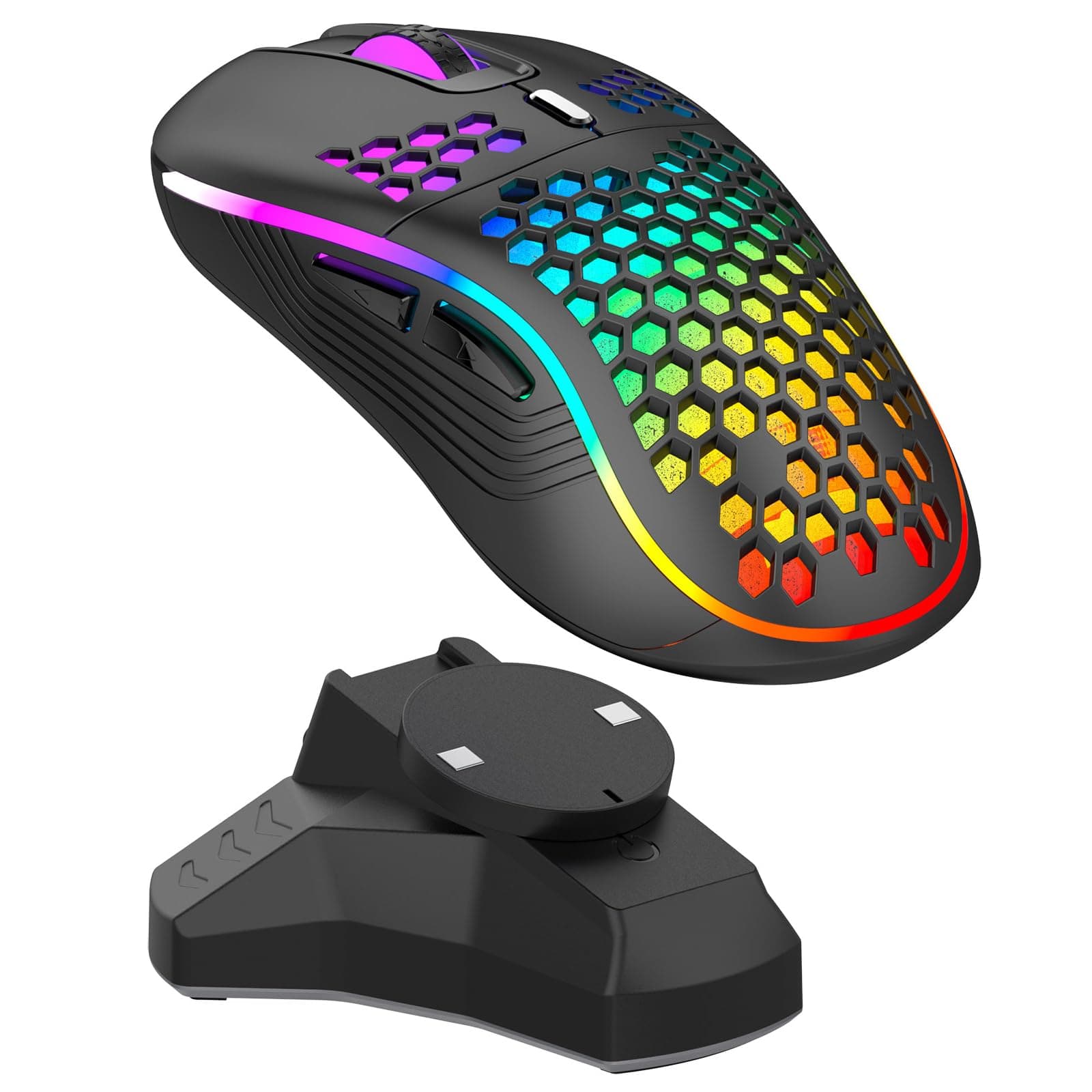 MOTONG Compatible with Logitech G Pro X Superlight 2 USB Charging Dock, Replacement USB Charger Charging Dock Cable Station Compatible with Logitech G Pro X Superlight 1/2 / G Pro Wireless 3/2/1