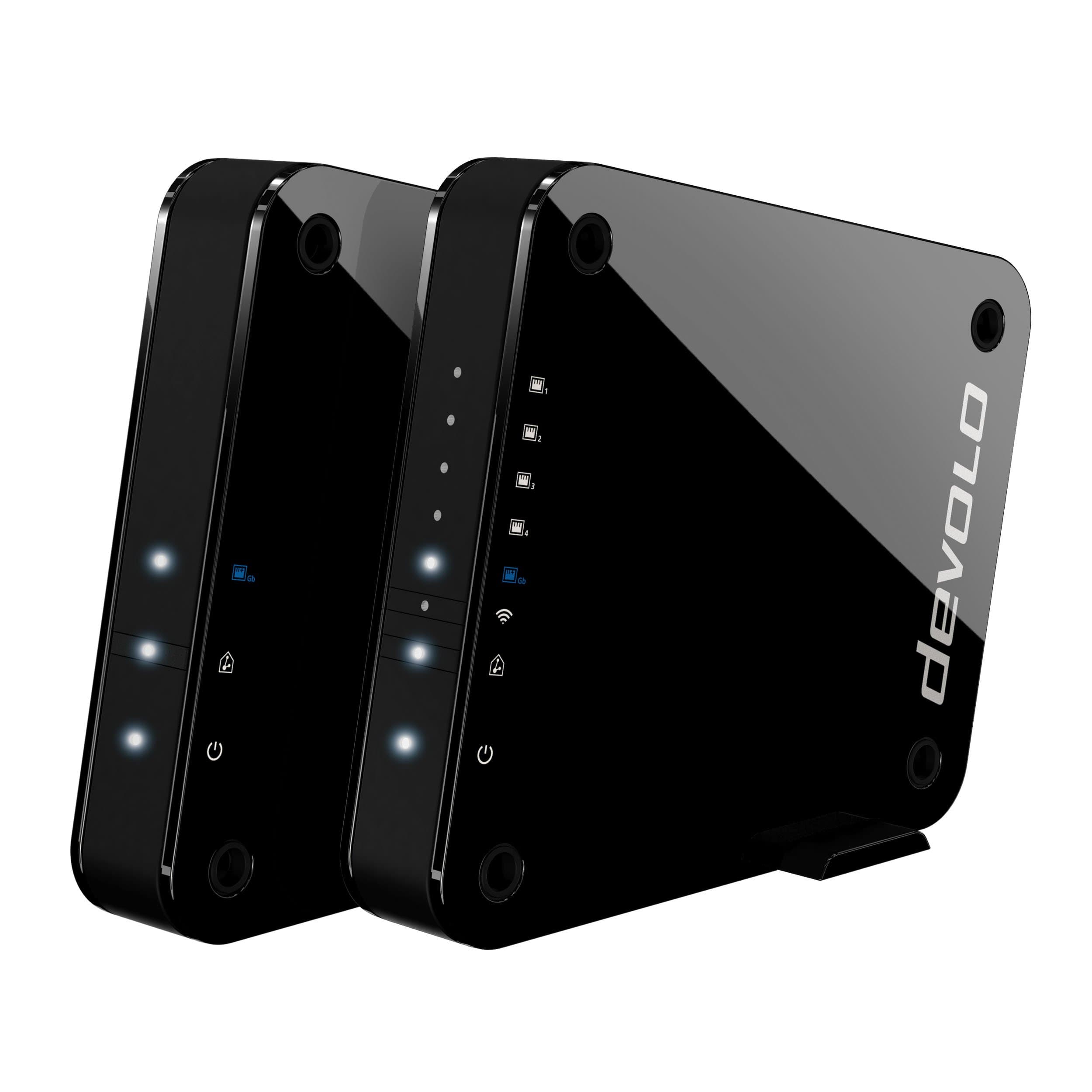 GigaGate Wi-Fi Bridge (2 Gbps, 1 x High-Speed Gigabit Port, 4 x Fast Ethernet Ports, Point-to-Point Connection Via 5 GHz Band, whole home wifi, AES Encryption)