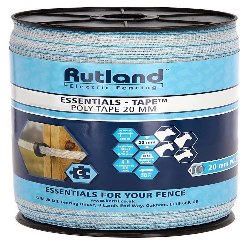 Rutland Essentials Poly Tape 20mm (200m)