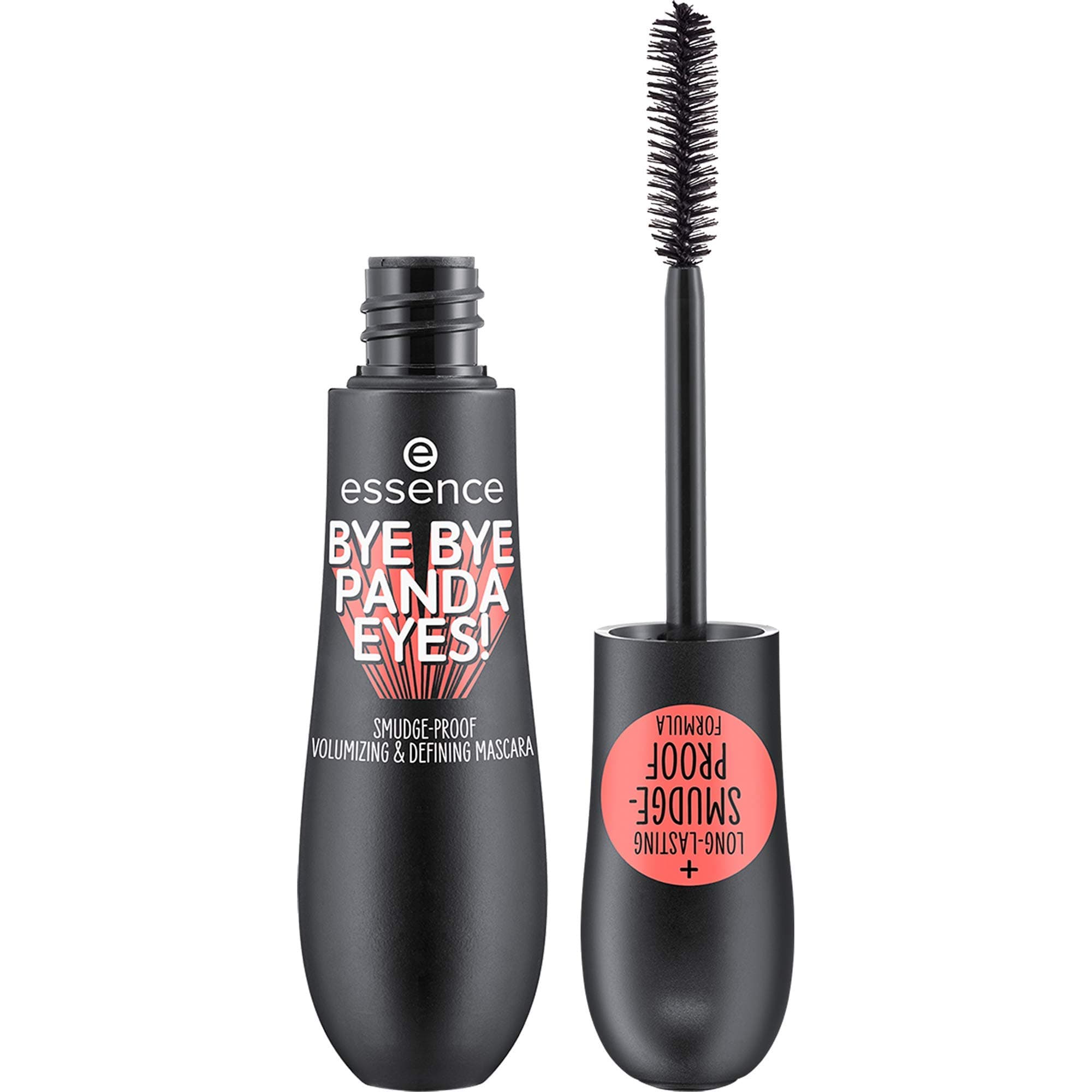 Essence Bye Bye Panda Eyes! Smudge-Proof Volumizing And Defining Mascara, 01 Black
