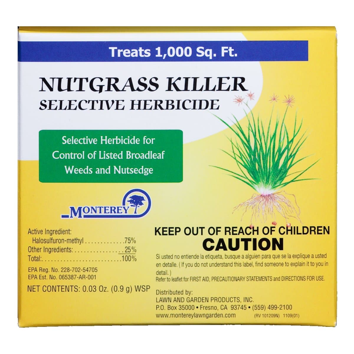 Monterey LG 5402 Nutgrass Killer II Packet 0.9gram
