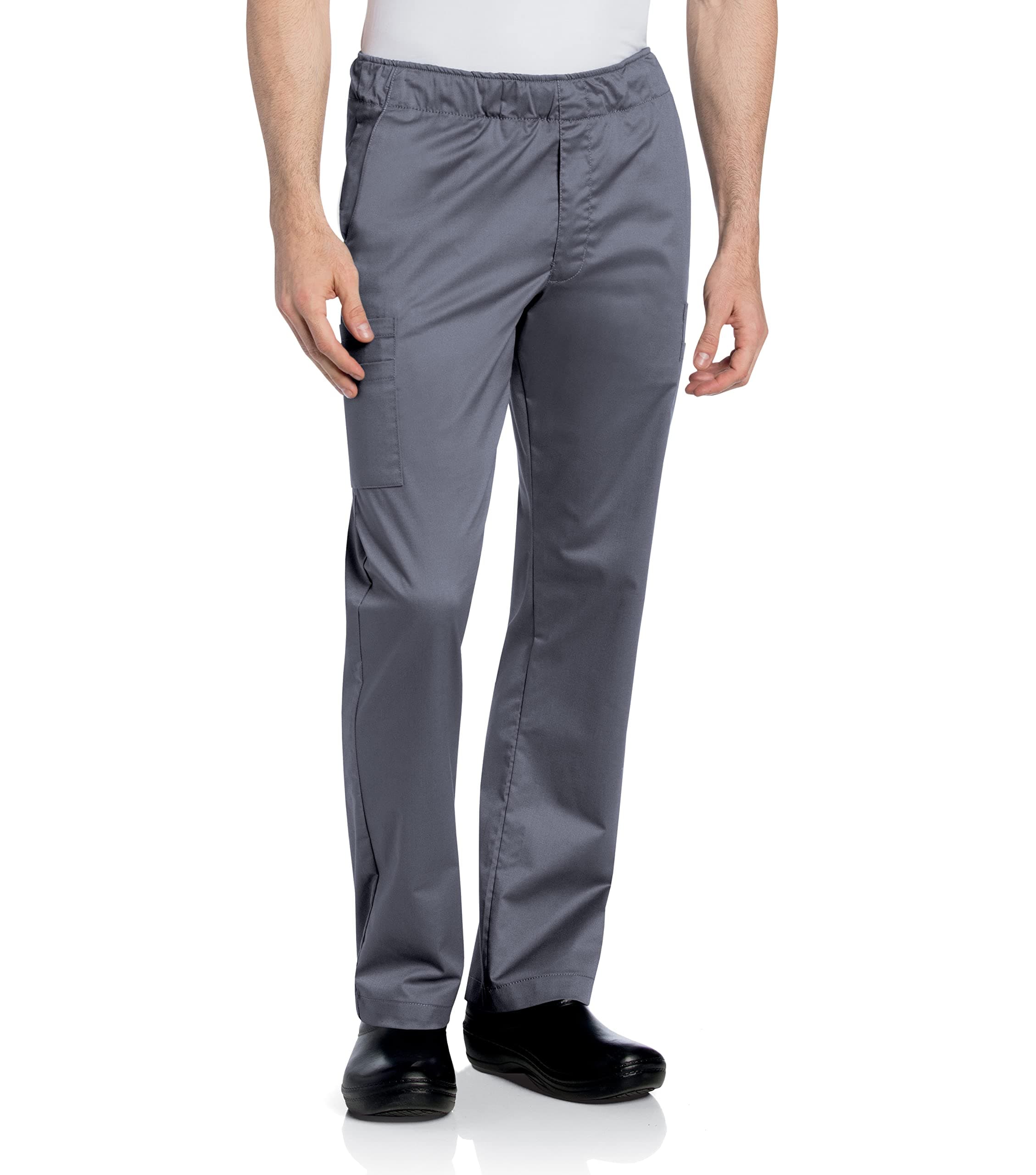 Essentials Tailored Fit Stretch 5-Pocket Cargo Scrub Pants for Men 2012 Royal