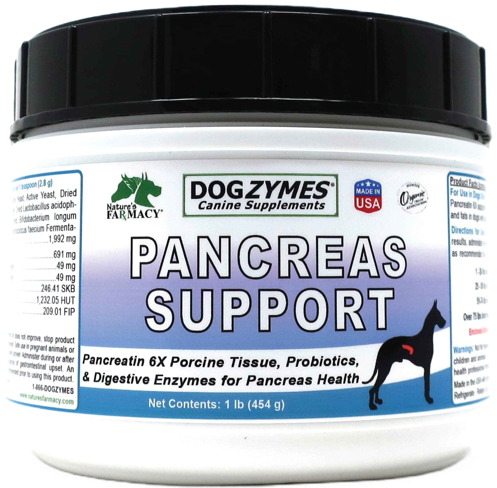 Dogzymes Pancreas Support (1 Pound)