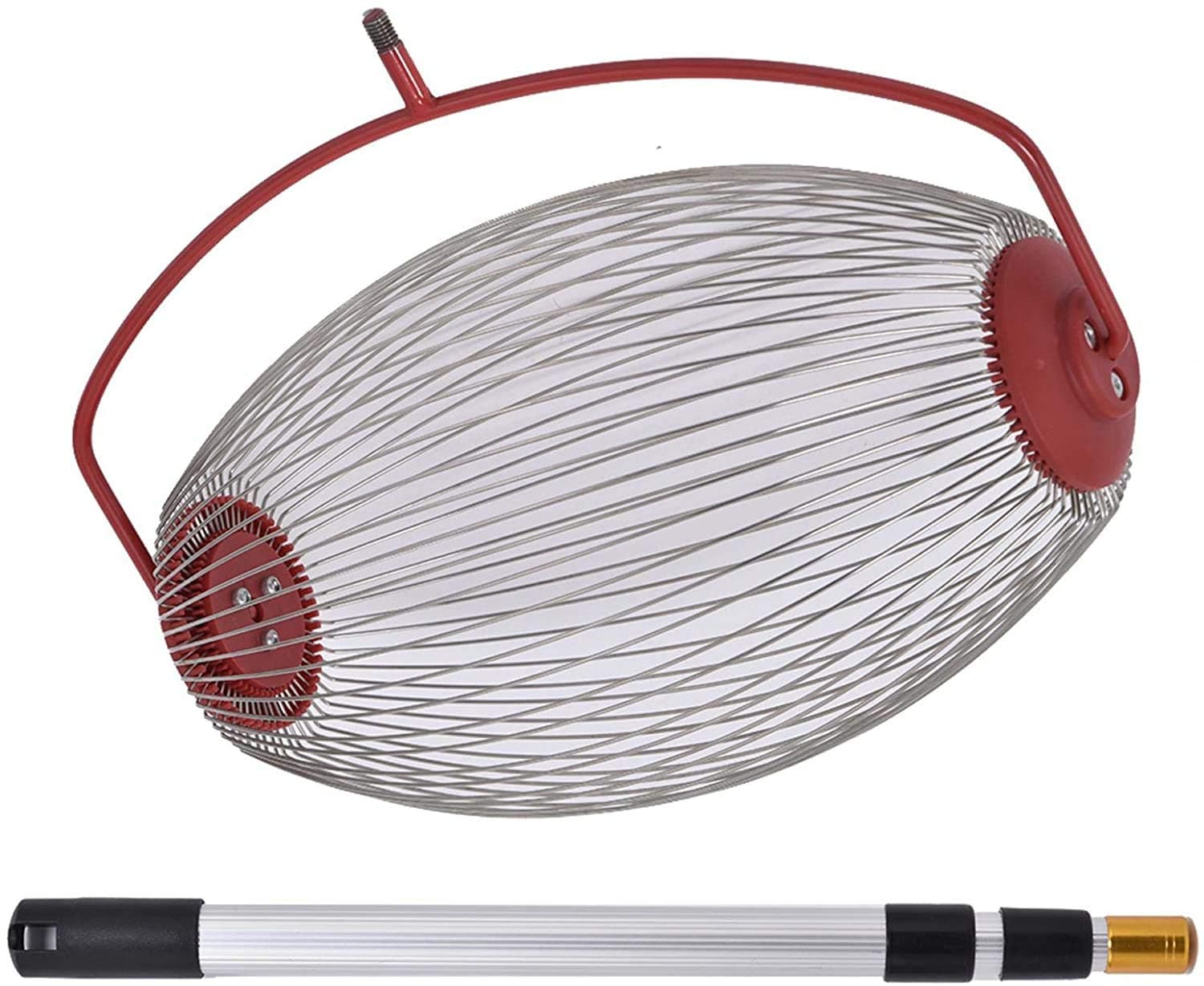 Nut Roller for Acorns Rake,Pecan Picker Upper with Sweet Gum Ball Golf Collector