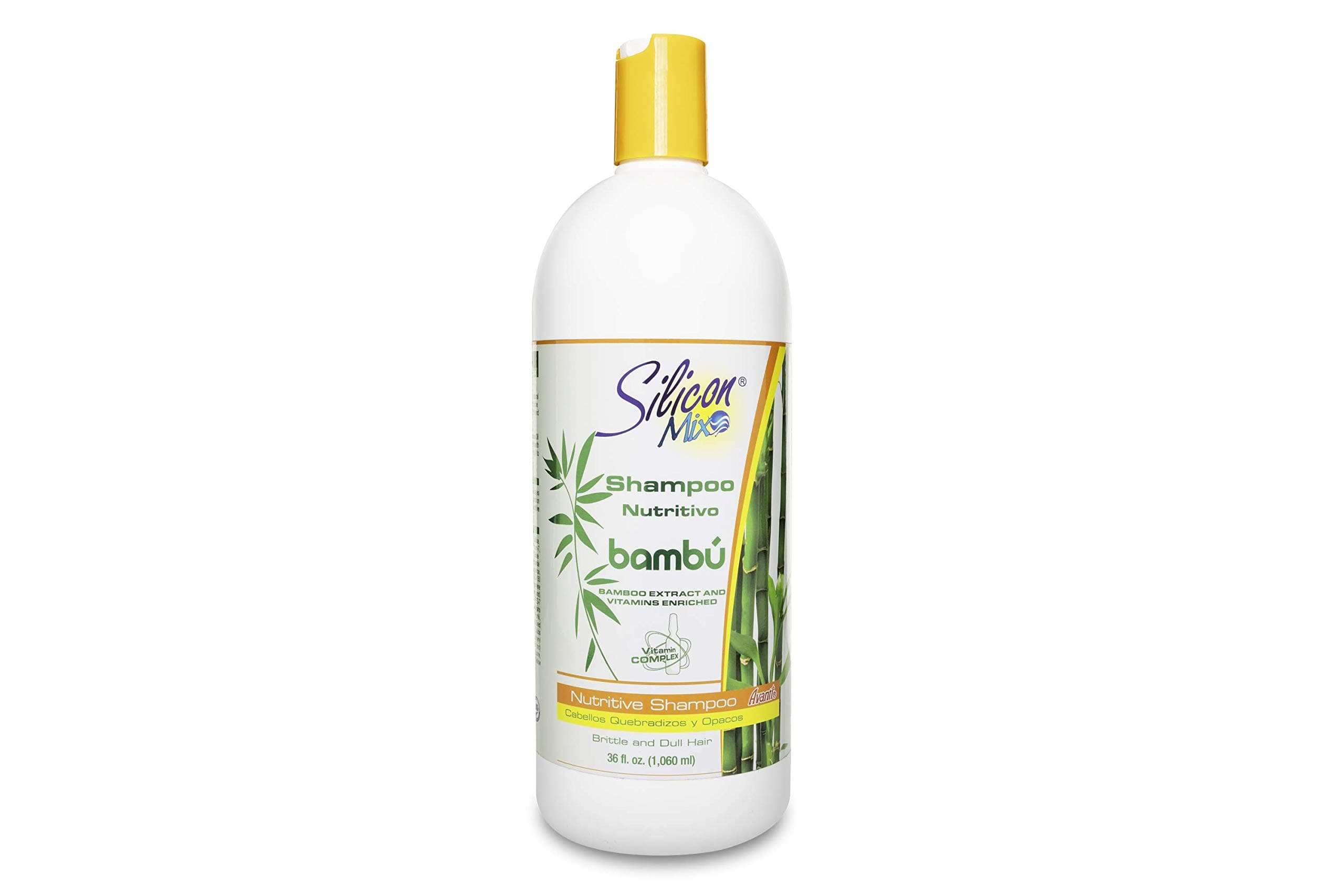 Bambu Nutritive Shampoo – Unisex – 36 fl oz (1060 ml) – Strengthen & Restore with Bamboo Extract and Vitamins