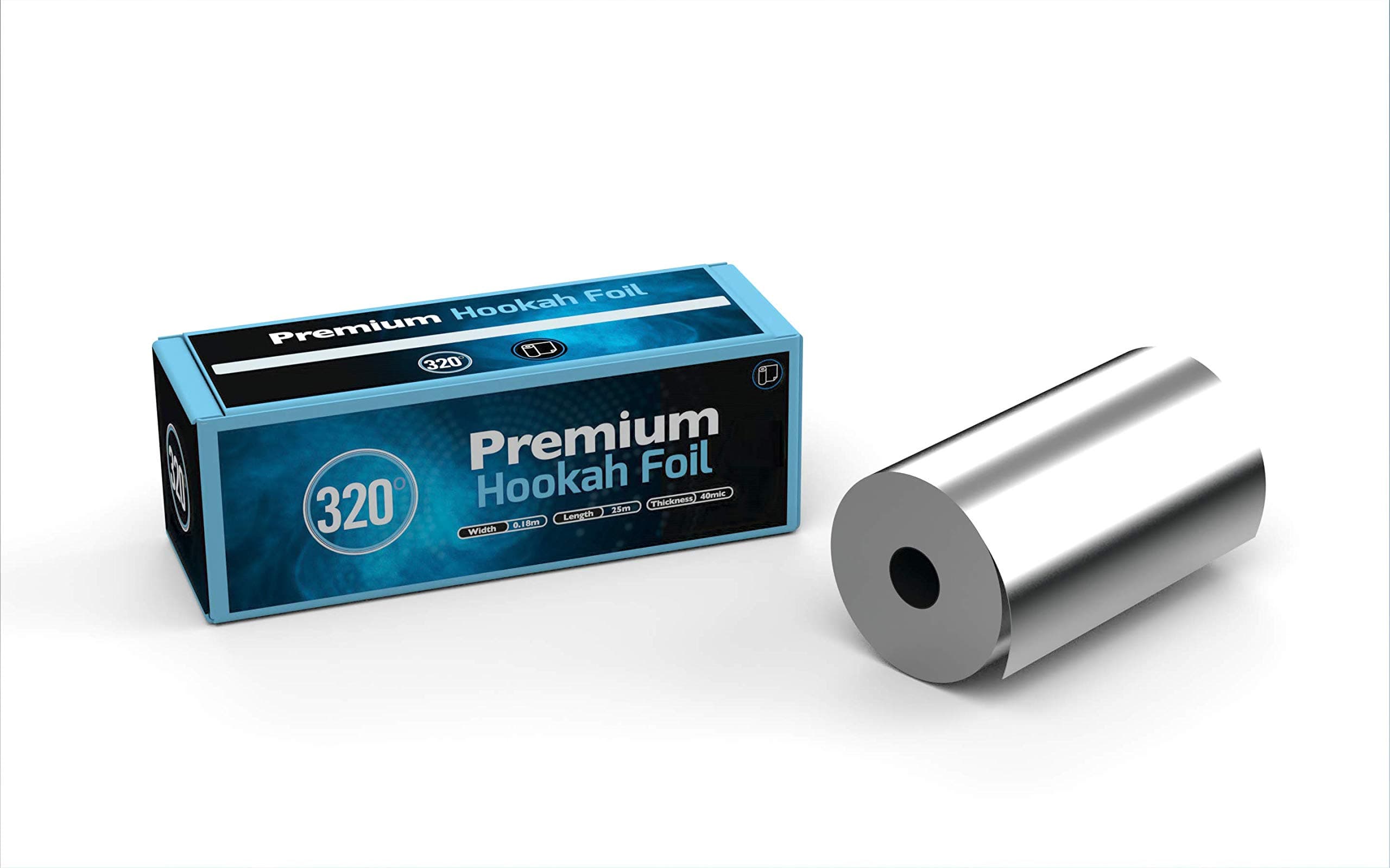 320 Foil Rolls- 40 Micron Thick