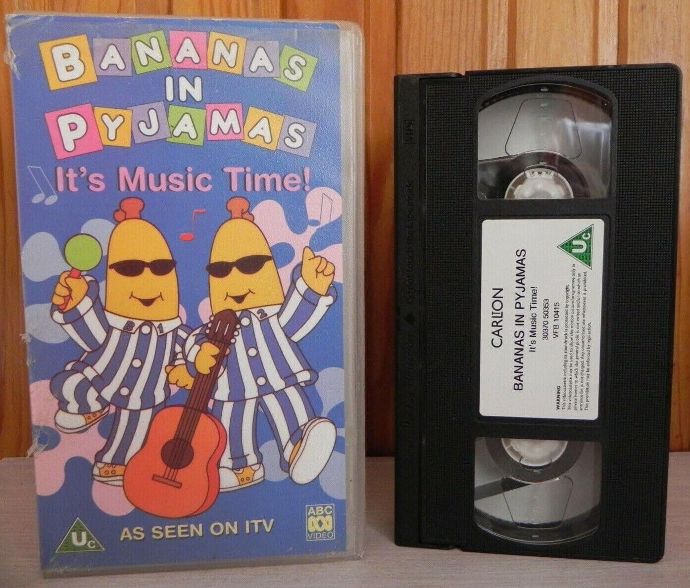 Bananas In Pyjamas: It's Music Time! [VHS]