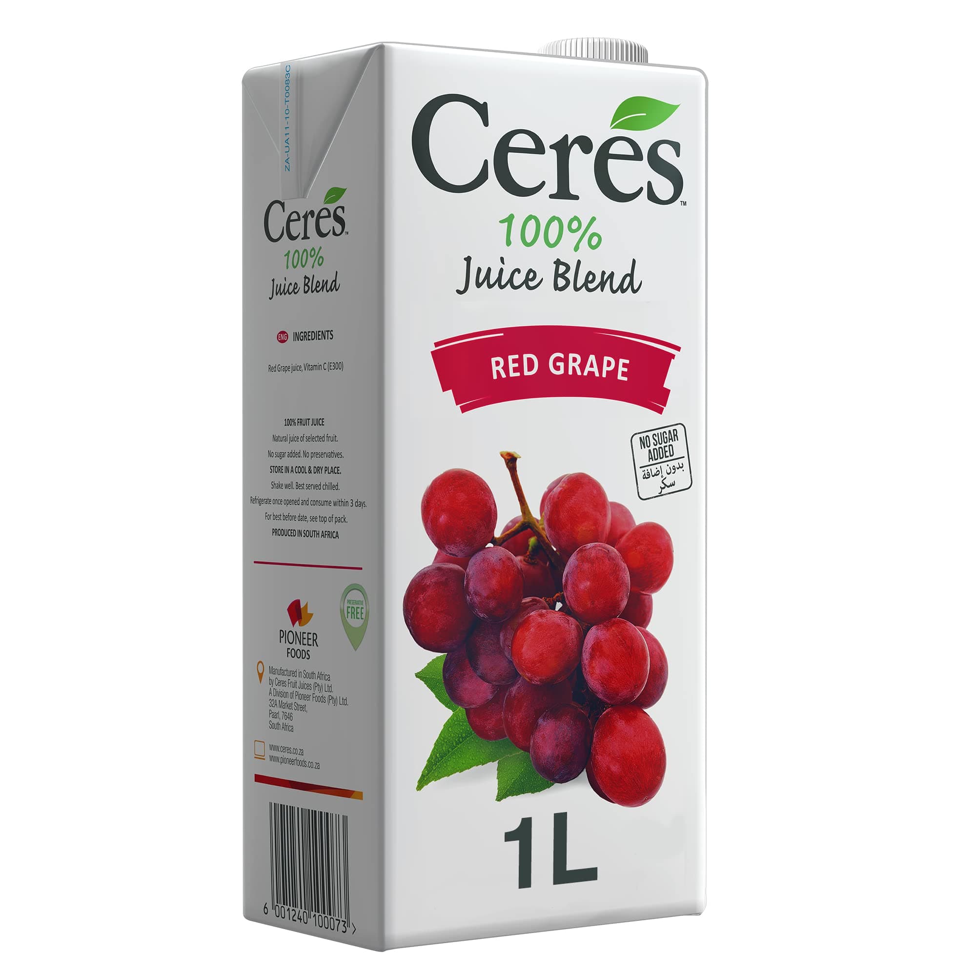 Ceres Liquid Red Grape Juice - 1 Liter