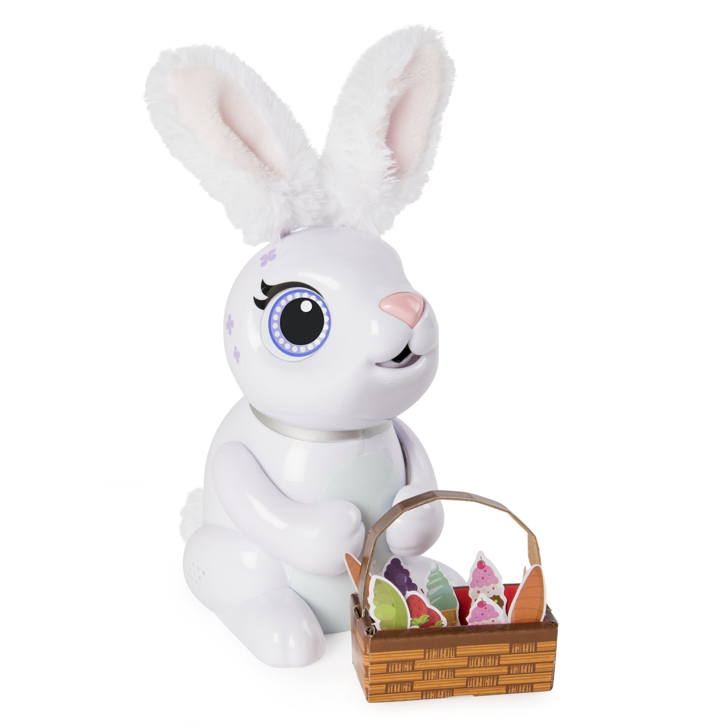 Zoomer Hungry Bunnies Chewy, Interactive Robotic Rabbit That Eats, Ages 5 & Up