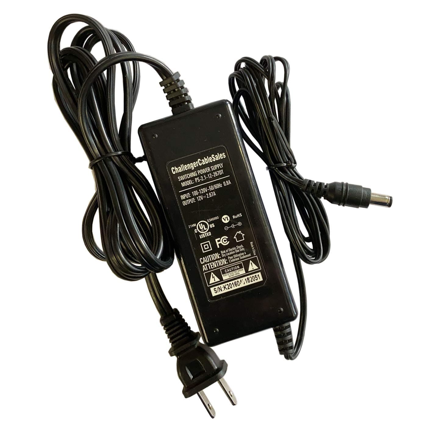 Sirius SUBX1, SUBX2 Boombox Power Adapter