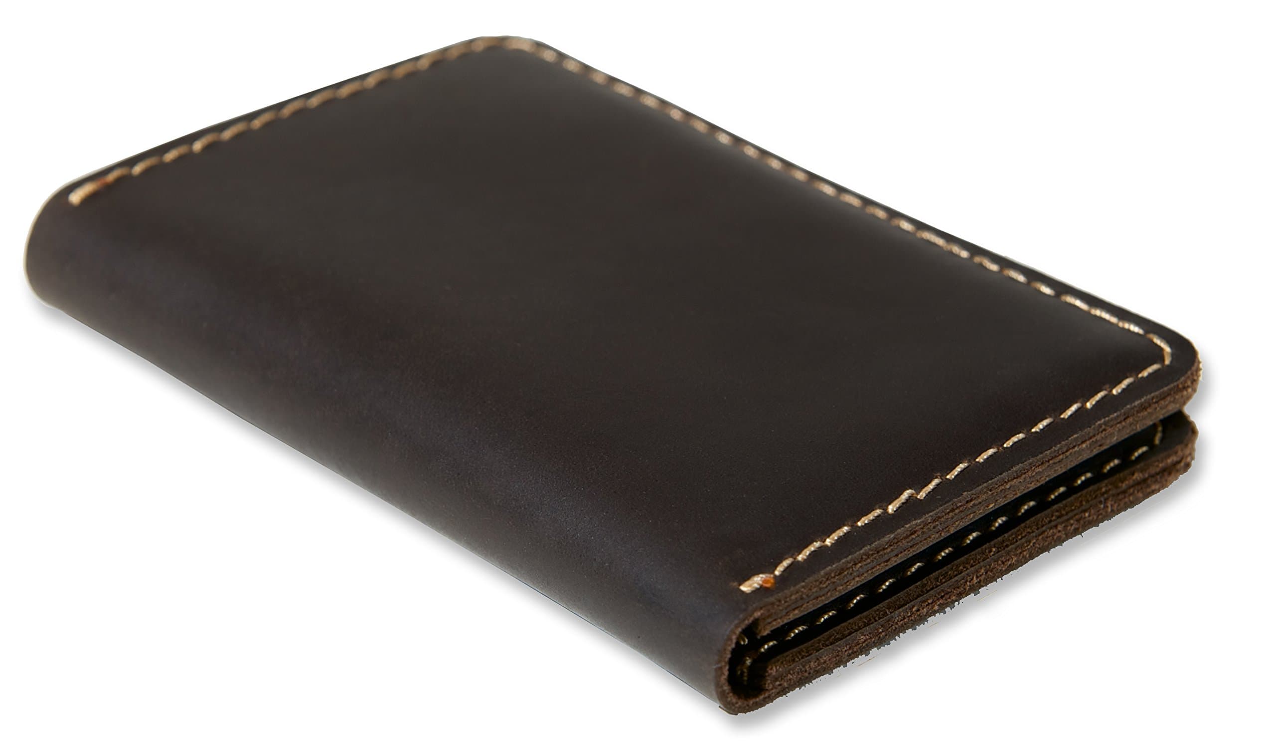 Personalized Rugged Leather minimalist 1 wallet, front pocket wallet, slim wallet