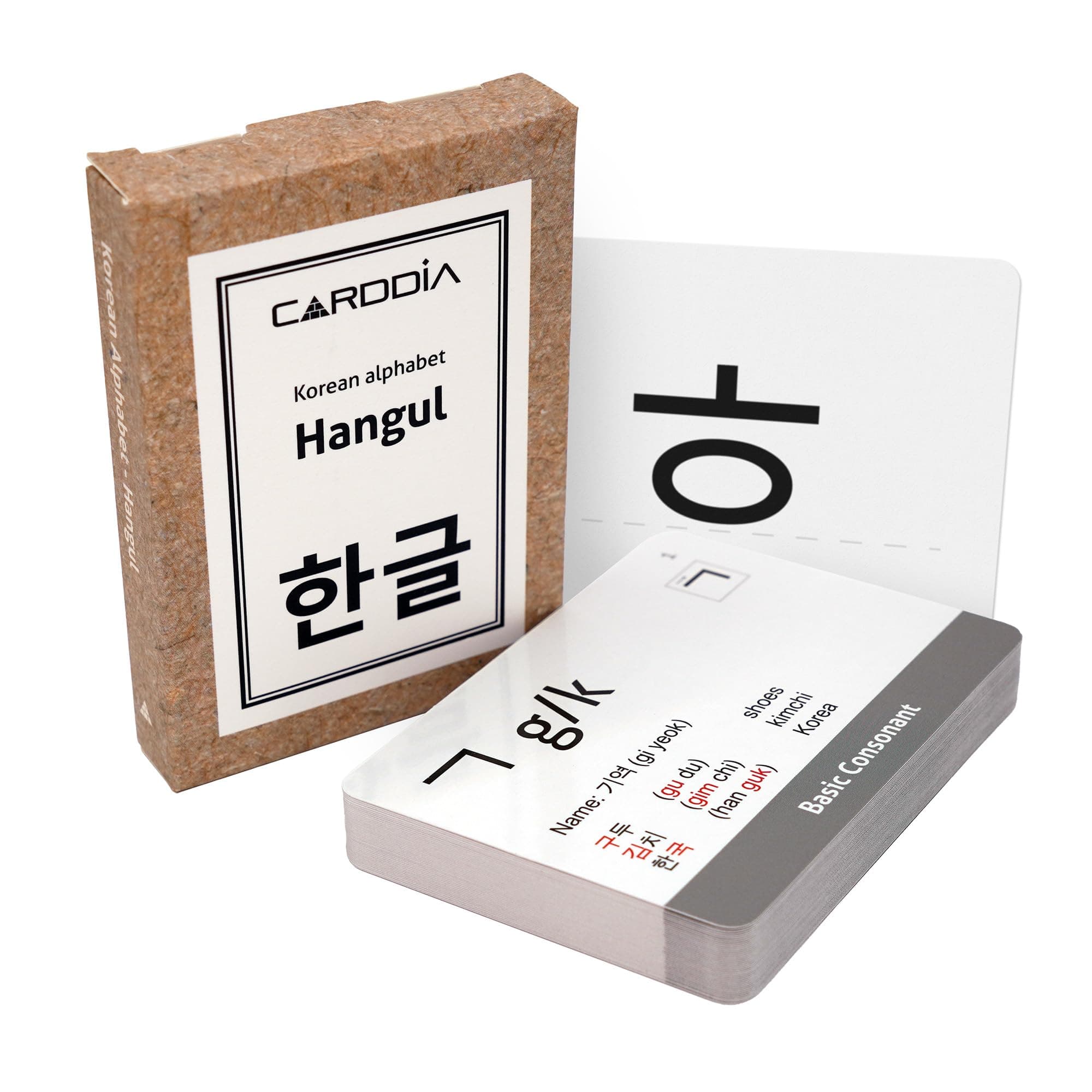 Korean Alphabet - Hangul Educational Flashcards