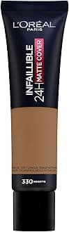 INFAILLIBLE 24H matte cover foundation #330-hazelnut