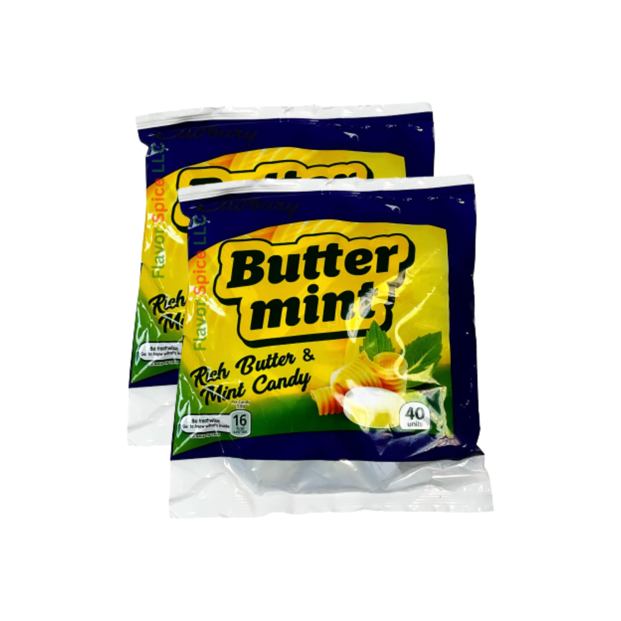 Butter Mint Cadbury Rich Candy (2 PACK (80 UNITS)