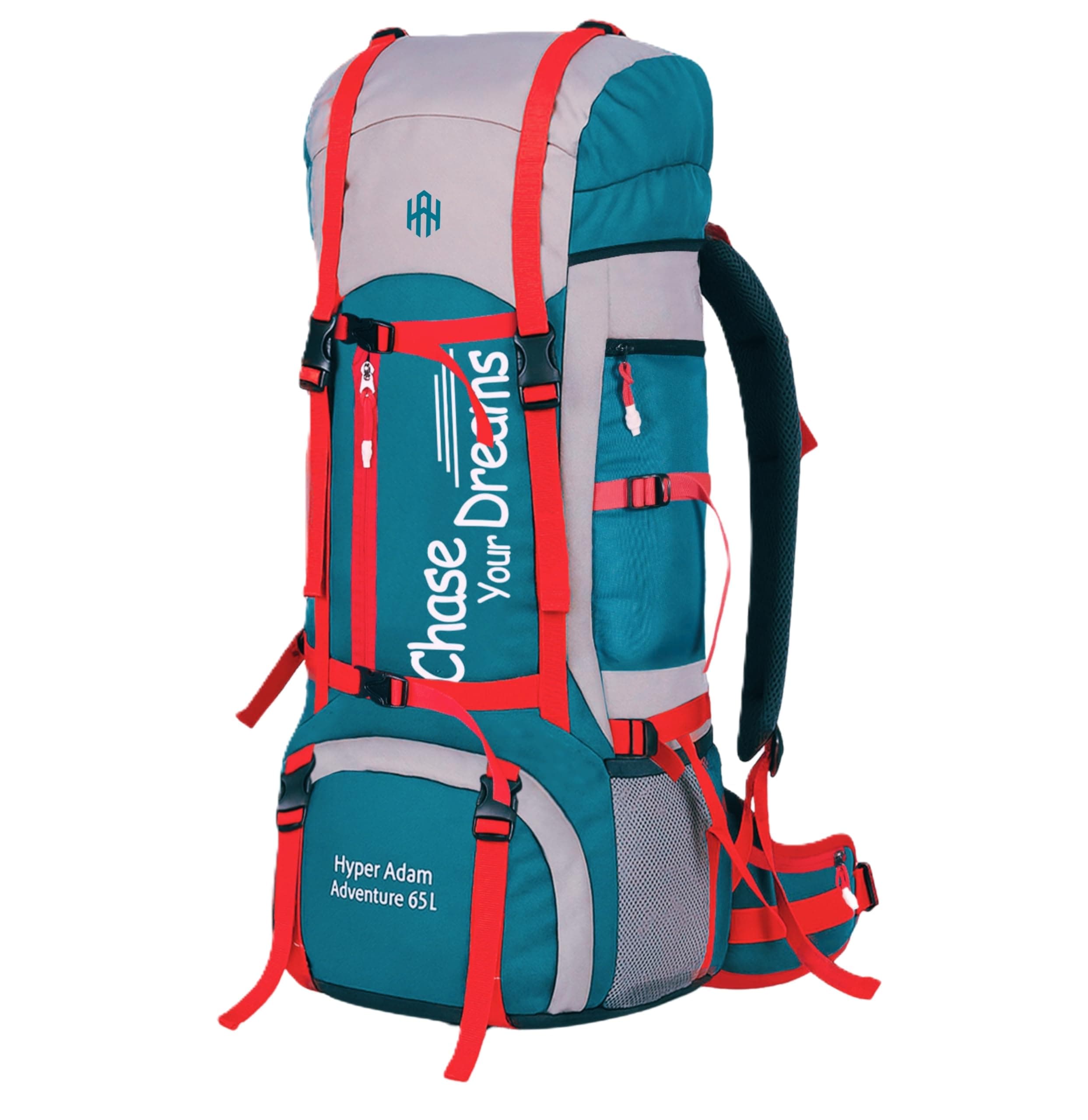 Hyper Adam 65 L Water Resistant Rucksack Hiking Backpack/Bag for Trekking/Camping/Travel/Outdoor Sport