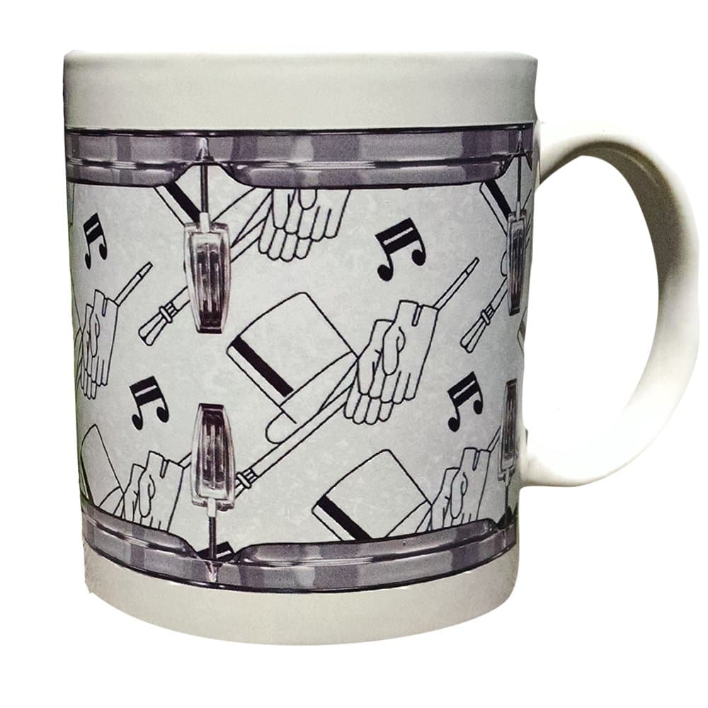 Top Hat and Cane Drummer Mug by Drummugs