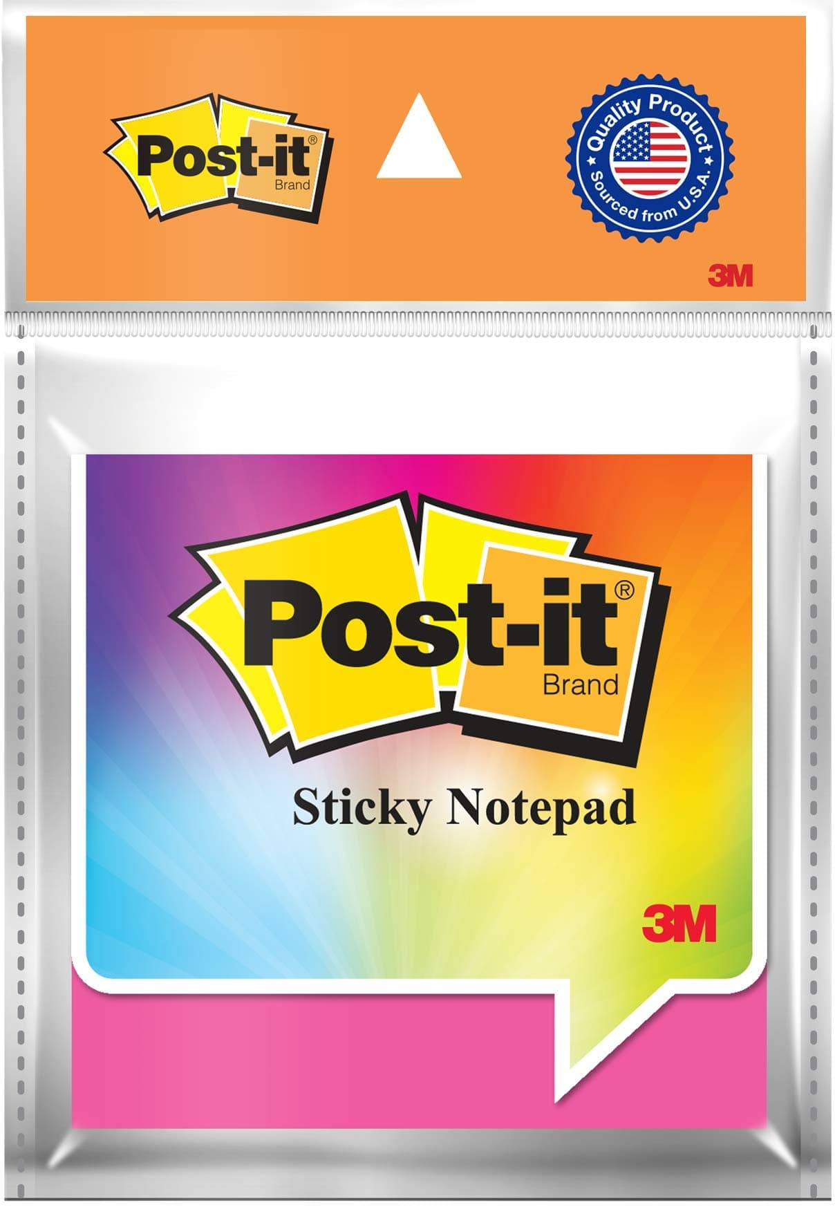 - Post-it Color Notes(3"x3") - Pack of 3 (3x100 sheets , colors may vary)