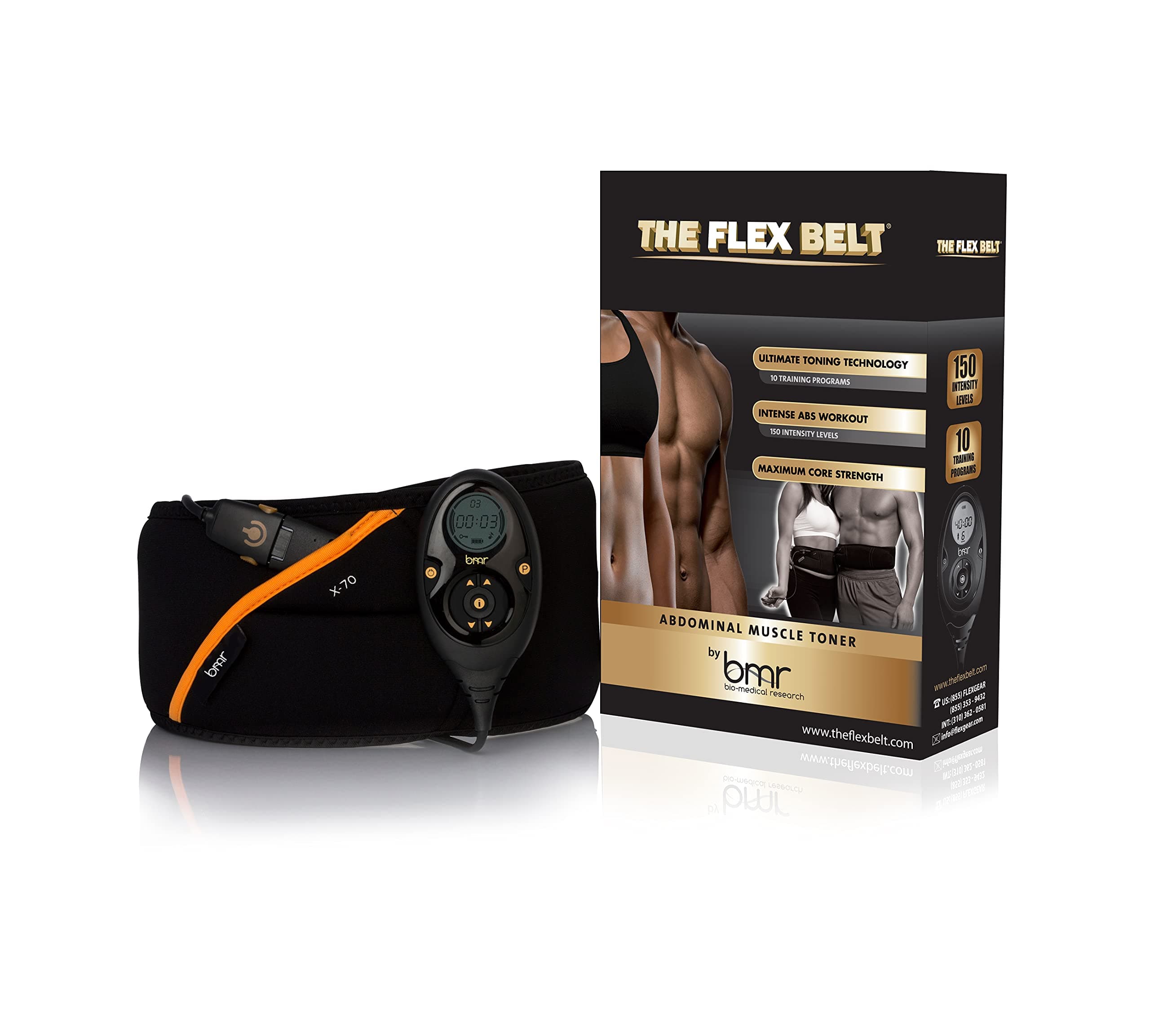 Abdominal Muscle Toner , Black, 24"-47"