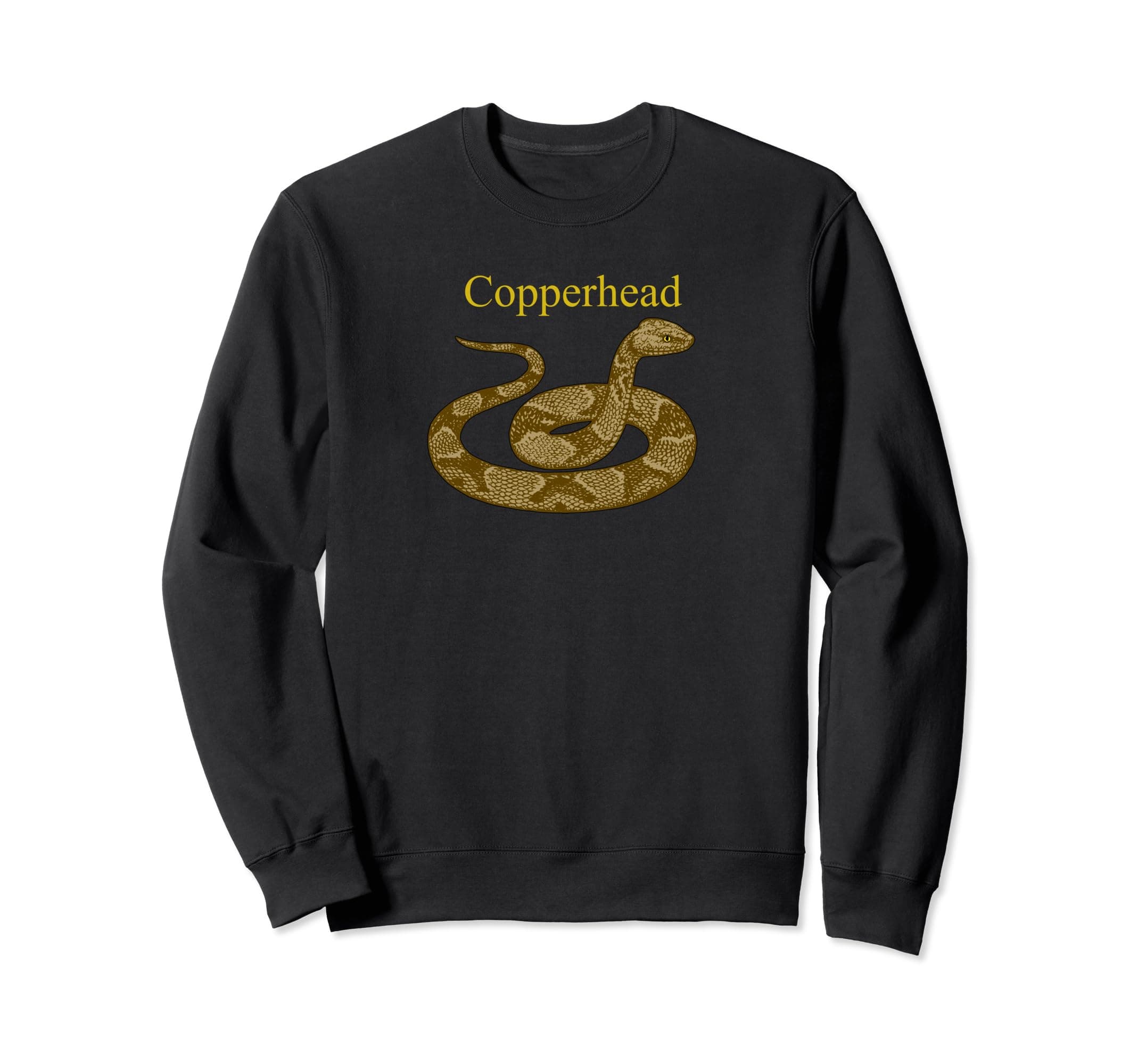 Copperhead Snake Venomous Pit Viper Reptile Sweatshirt