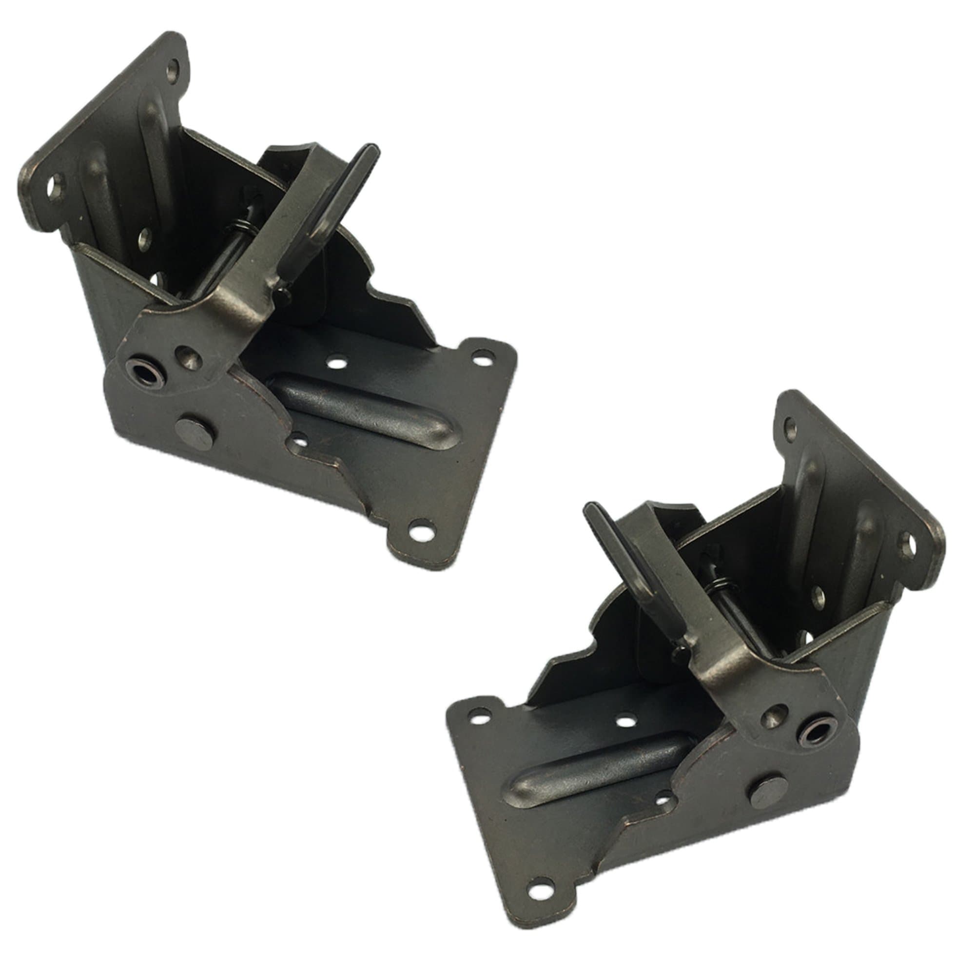 MechWares - Foldable Support Bracket-Self-Locking Hinges- Leg Fittings and Corner Brace- for Folding Legs |Folding Workbench| Fold Down Desk Extension in Kitchen| RV- (2)