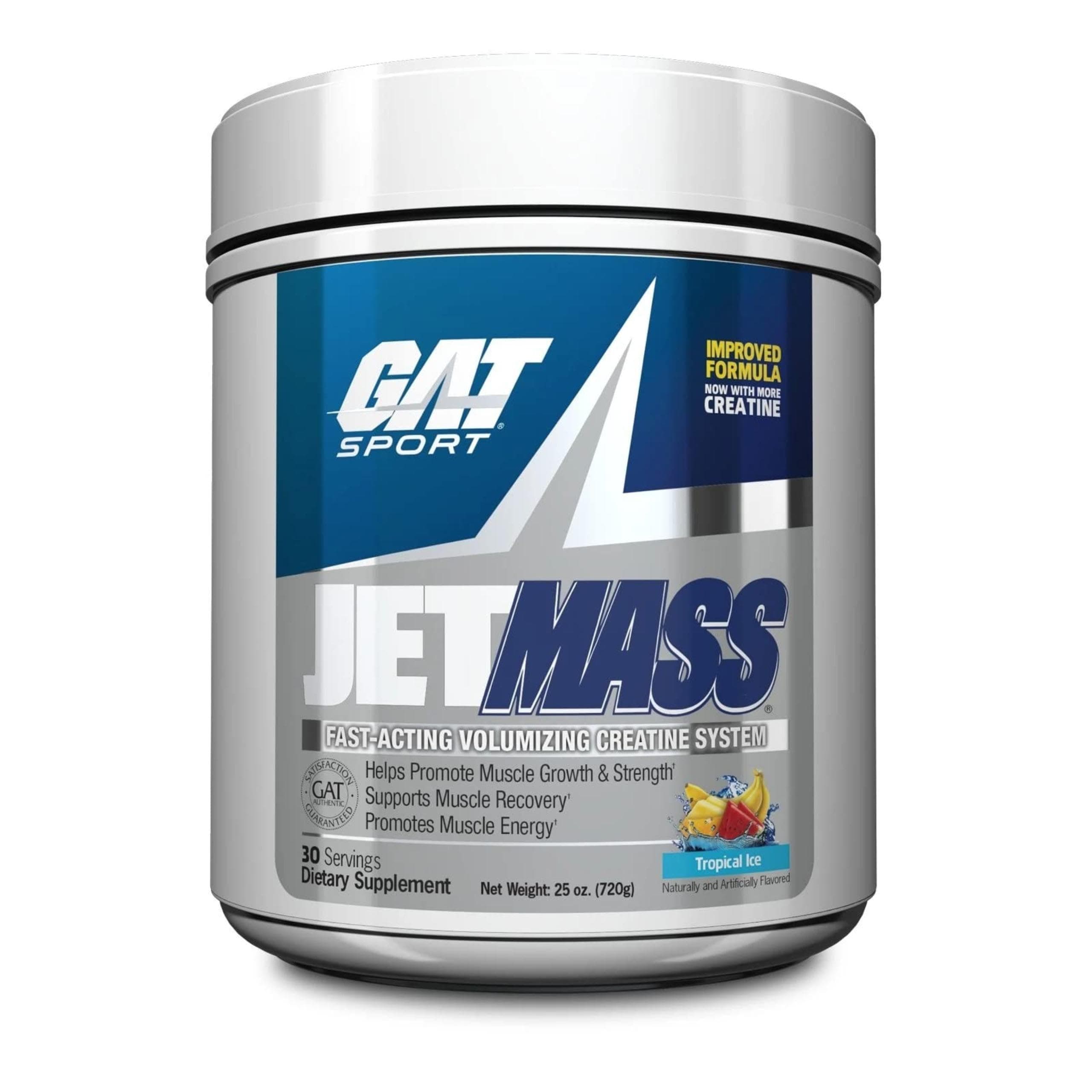 JetMass Fact-Acting Volumizing Creatine System, 30 Servings (Tropical Ice)