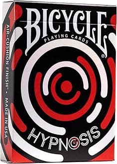 Hypnosis Specialty Playing Cards, Red, Black, White Playing Card Deck
