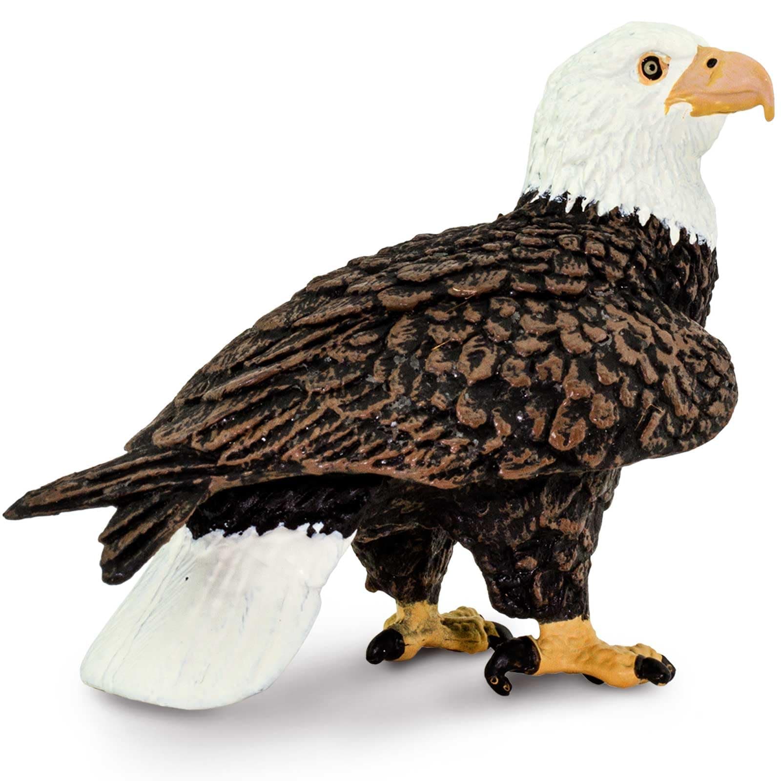 Bald Eagle Figurine - Realistic 2.4" Bird Figure - Educational Toy for Boys, Girls, and Kids Ages 3+