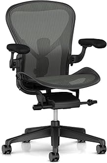 Herman Miller Aeron Ergonomic Chair - Size C, Graphite