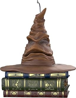 Hallmark Keepsake Christmas Ornament, Harry Potter Sorting Hat, Halloween Ornament with Sound and Motion