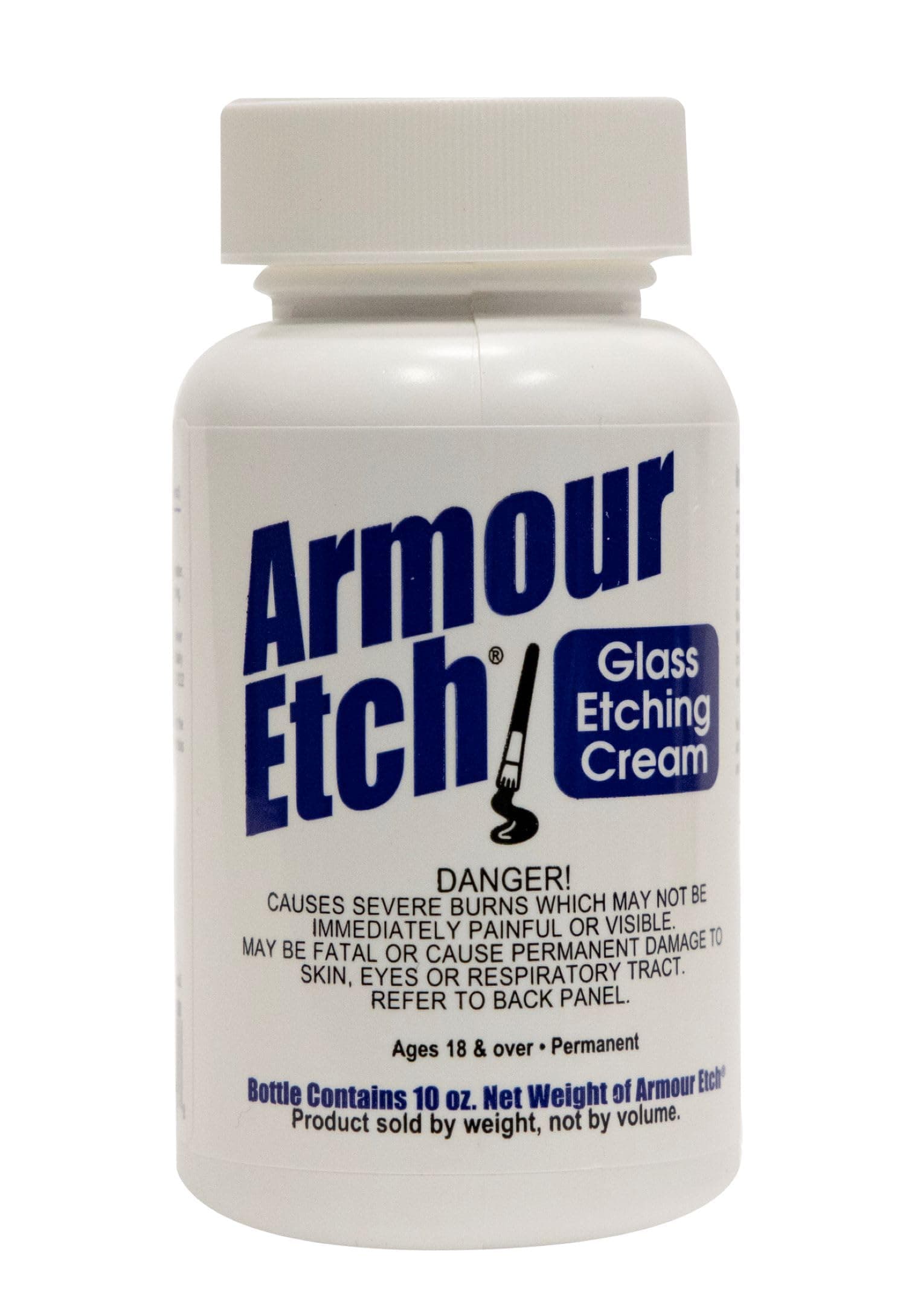 Armour Etch 15-0200 Etching Cream, White, 10