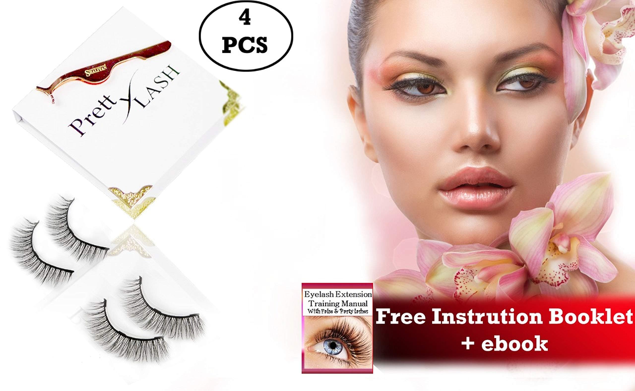 Magnetic Eyelashes 3D Mink false eyelashes For A Bold Full Eye & Natural Look Ultra Thin & Upgraded Fake Eyelashes/No Glue/Reusable/Cruelty Free(Magnetic Eyelashes With Applicator)