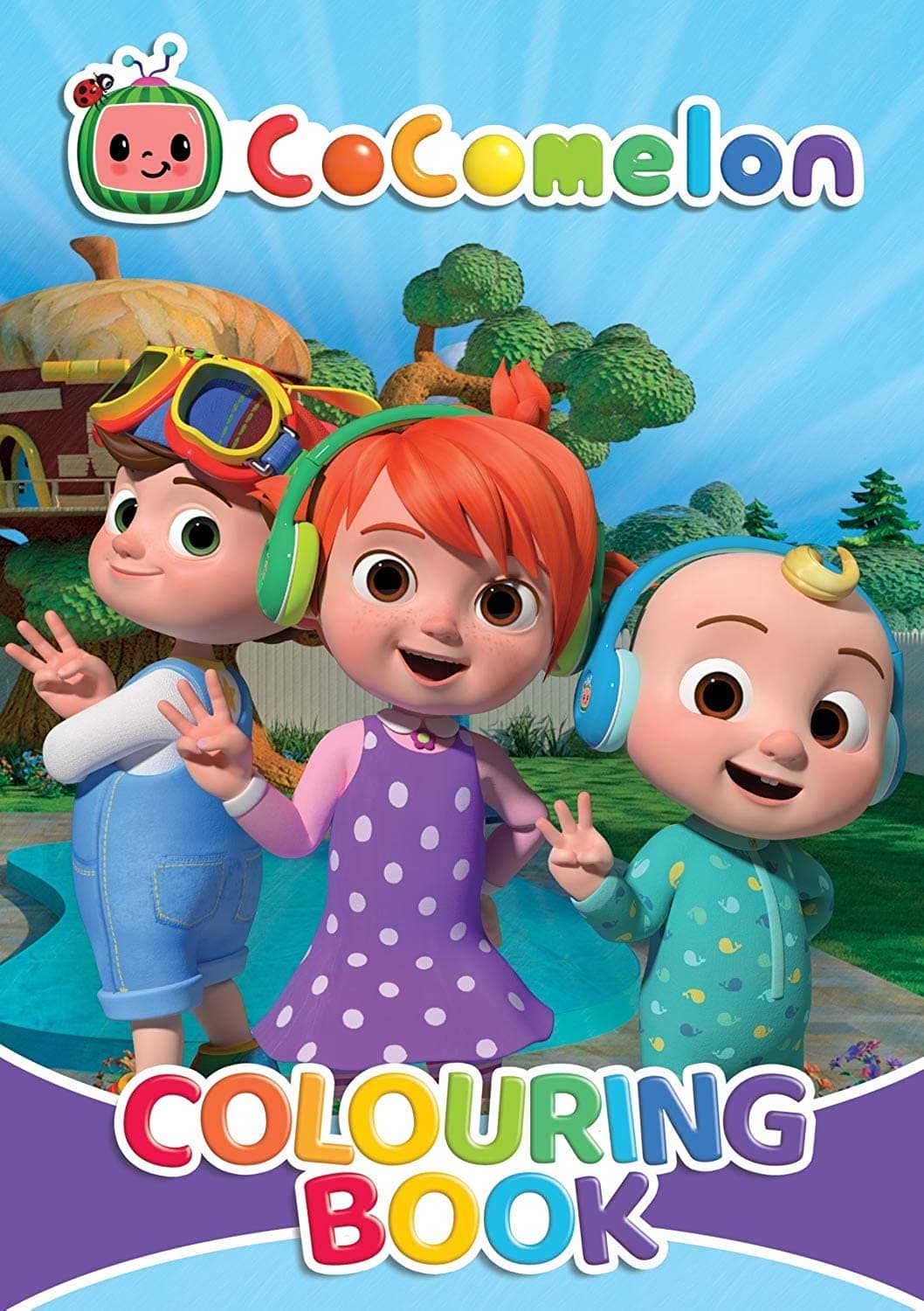 Cocomelon Colouring Book Paperback – 11 May 2021